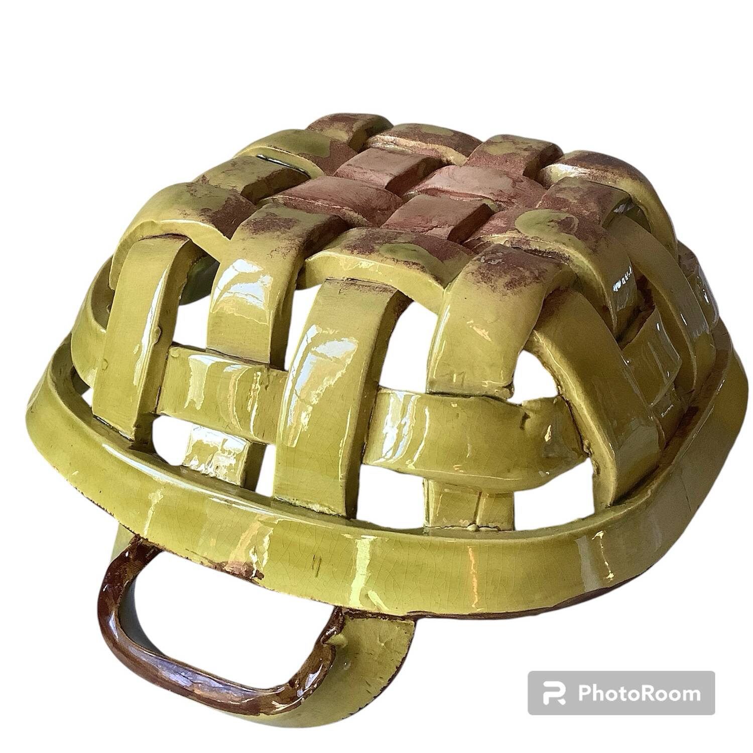 Panière 🧺 tressée en céramique