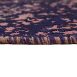 Handmade Turkish Contemporary 1980s 199 cm x 283 cm Blue Wool Carpet