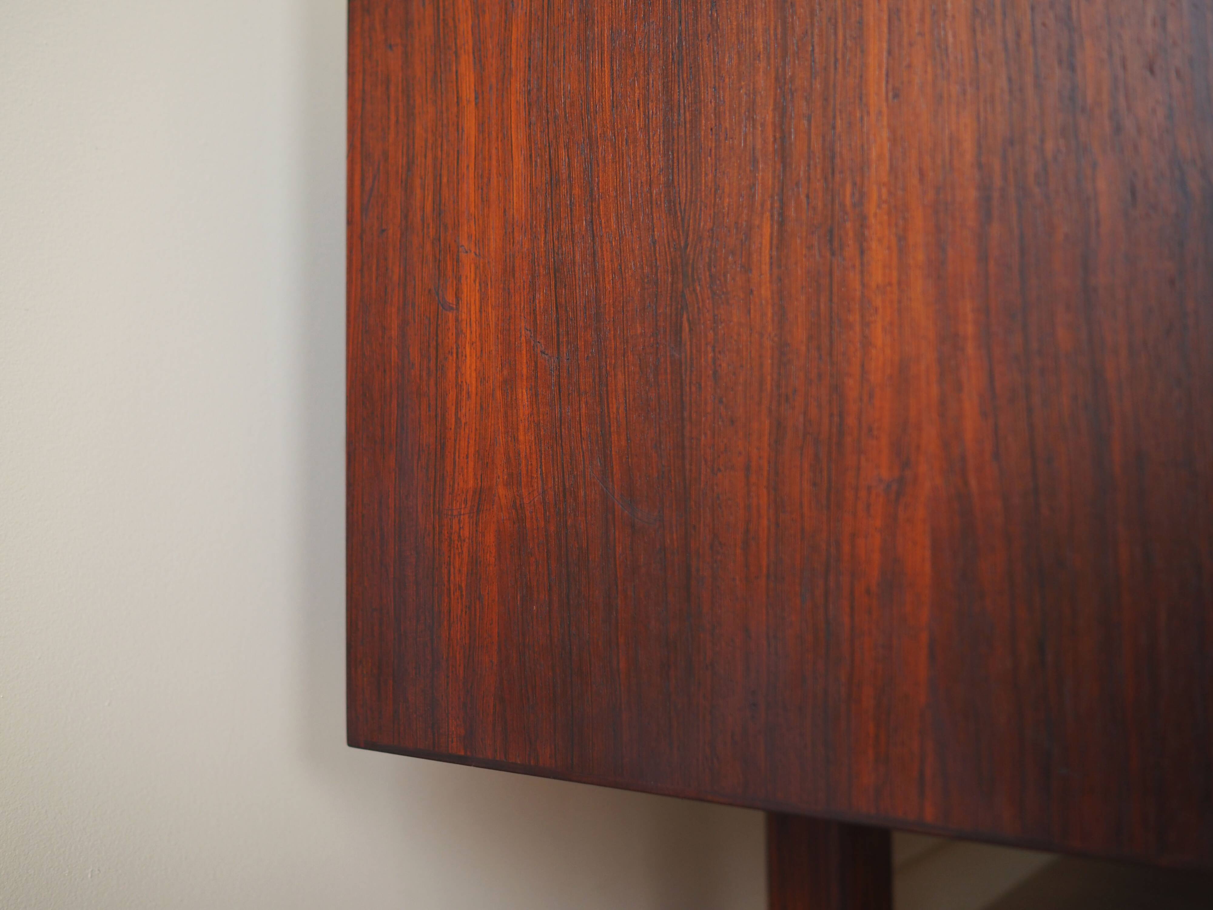Rosewood desk, Danish design, 1960s, designer: Arne Vodder, manufacture: Sibast