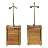 Pair of Italian lamps from the 60s