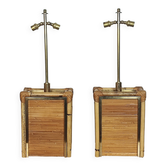 Pair of Italian lamps from the 60s