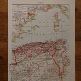 Original lithograph on Algeria