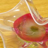 Fleur en verre design vintage