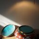 Plat chinois en émaux cloisonnés - seconde moitié du XX° siècle.