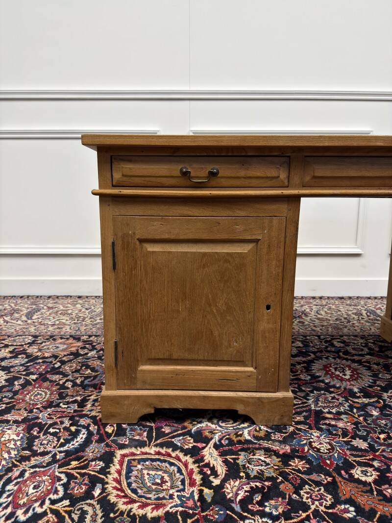 Bureau en teck classique anglais