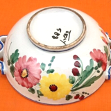 1960s Cup / Bowl Ceramic floral decoration