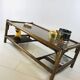 Vintage Manou rattan table