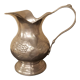 Tin pitcher decoration bunch of grapes