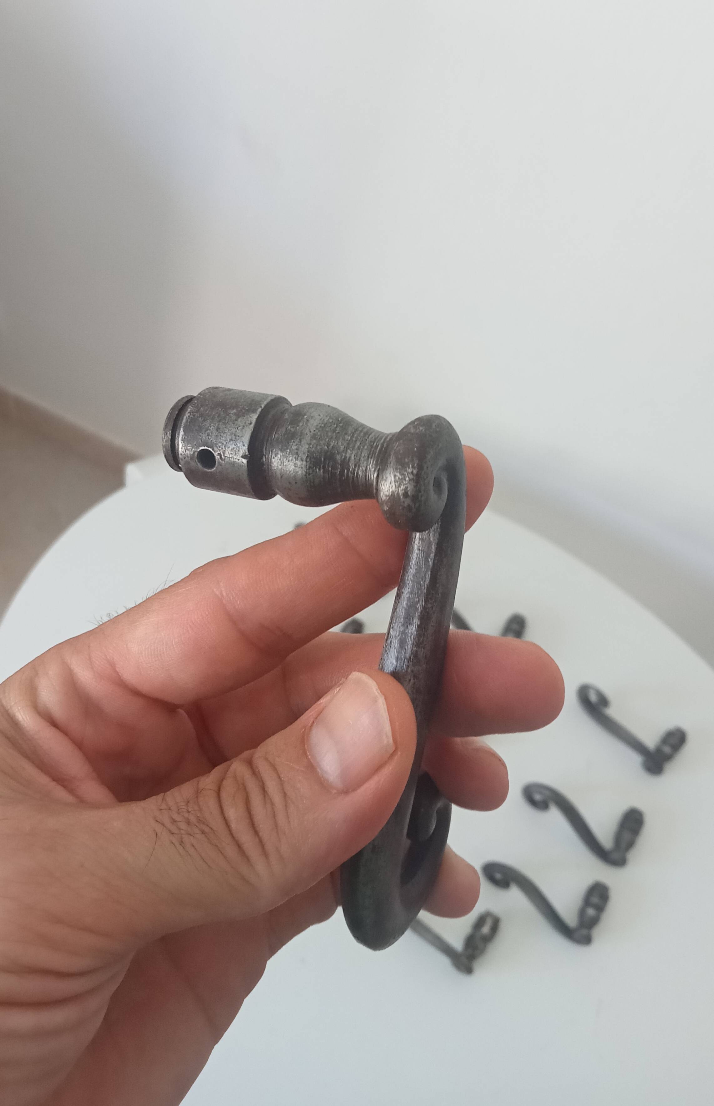 Pair of old door handles levers