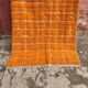 Beni Ouraine rug in natural wool, orange, size 150/250 cm.