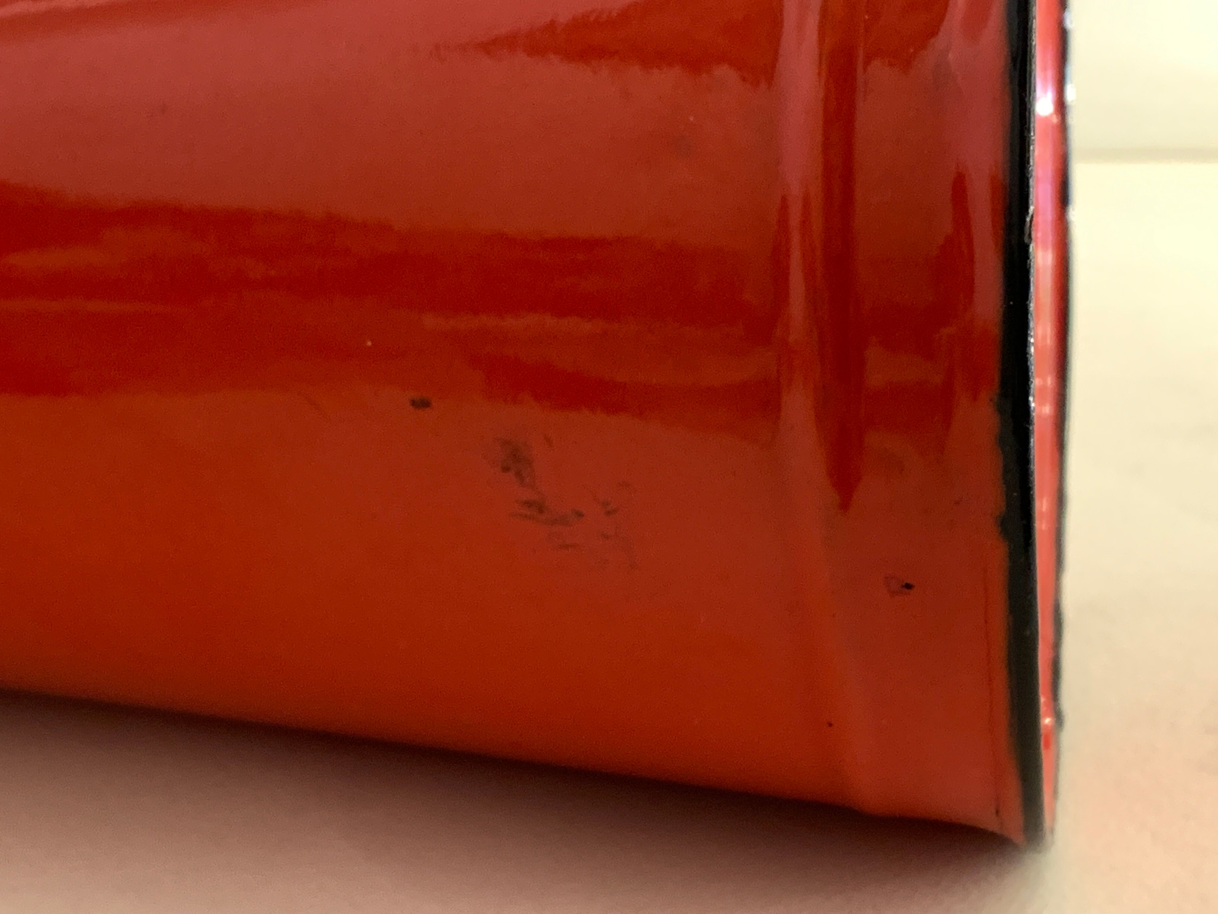 Enamelled sheet metal coffee maker, 1960