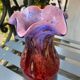 Vase de Murano vintage avec incrustation d’or