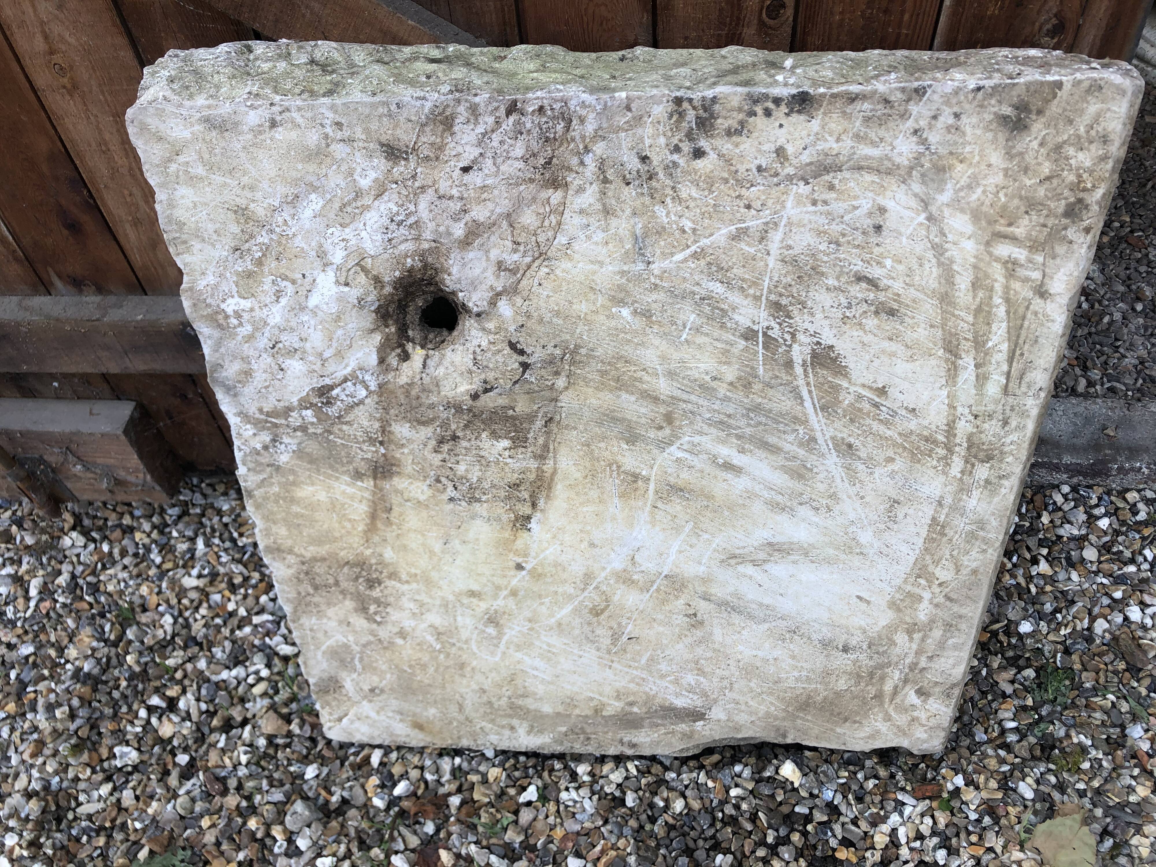 19th Century Ancient Stone Sink