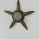 Vintage wall light in bronze and frosted glass, France, 1930.