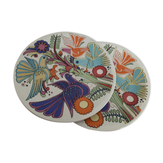 Pair of plates Villeroy and Boch Acapulco