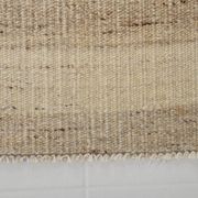 Striped Pattern Brown & Cream Vintage Kilim Rug, 220x300Cm
