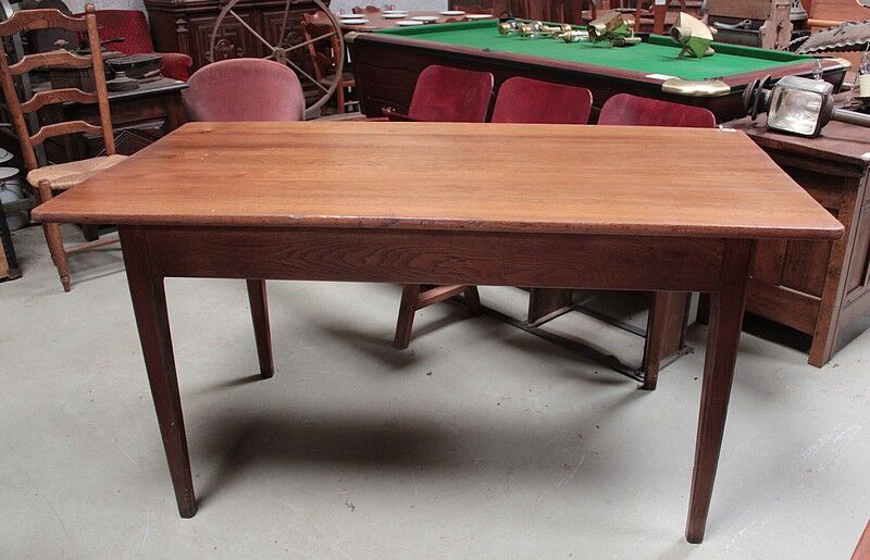 1900 oak farm table