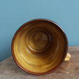 Handmade terracotta mug cup