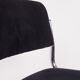 Tubular chrome chairs with black corduroy, set of 4