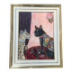 Peinture acrylique sous verre