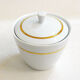 Baudour porcelain sugar bowl