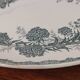 Old oval iron earth dish manufacture st amand model: daisy