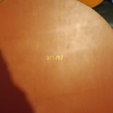 Round cut mirror 80 cm diameter dated year 67
