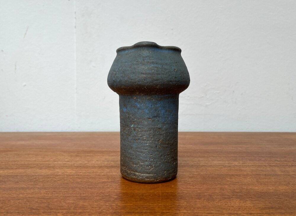 Studio pottery vase by Theodor Bogler for Maria Laach, mid-century German, 1960s.