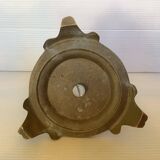 Tripod bronze candle holder