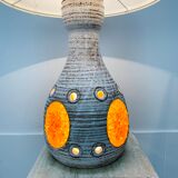 Stoneware lamp Accolay design Georges Pelletier