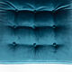 France & Søn, Danish rosewood and blue velvet heater, 1962