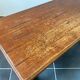 Table basse de ferme rustique avec tiroir 1950