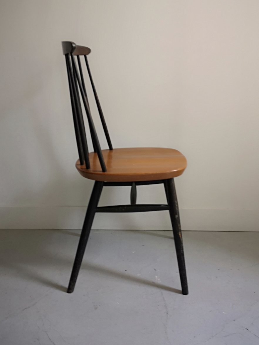 Scandinavian teak chair Fanett by Ilmari Tapiovaara, 1955