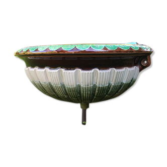 Vasque céramique coquillage