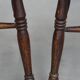 Set of 6 Antique English Oxford Dining/Kitchen Chairs