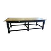 Table de drapier avec 2 tiroirs