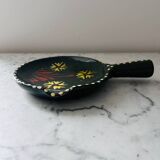 Alsatian pottery plate signed