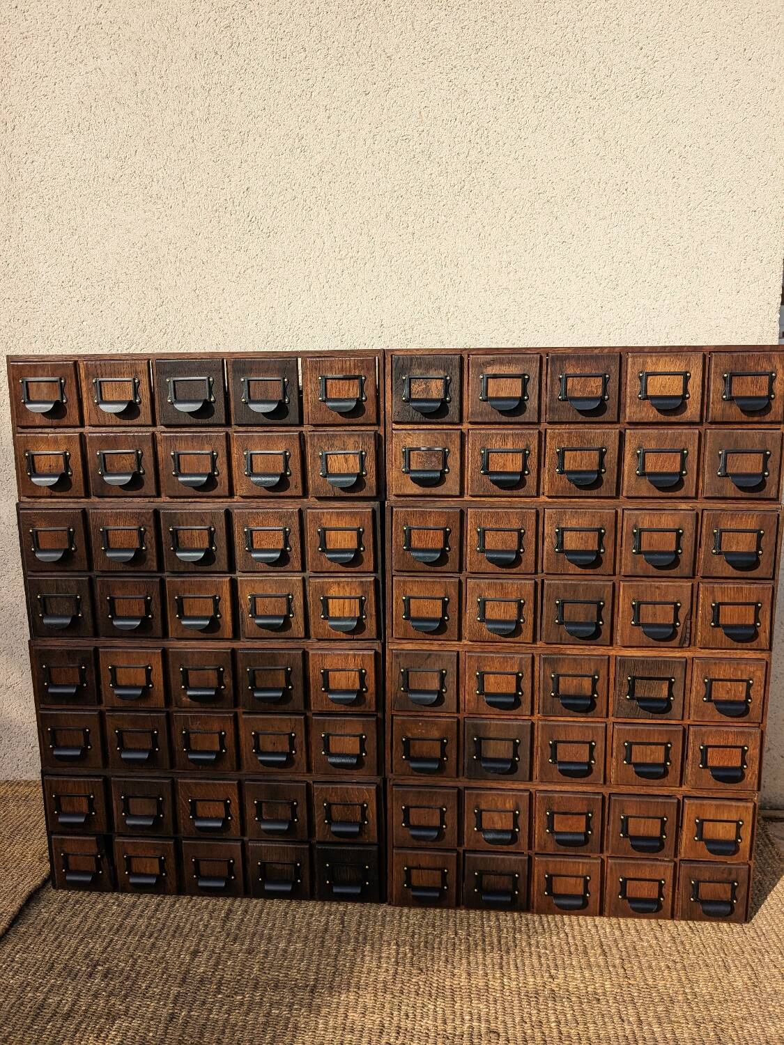 Trade furniture with drawers - cabinetmaker / apothecary furniture