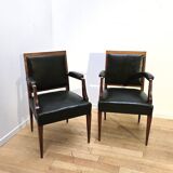 Pair of Empire style armchairs