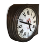 Horloge de gare Paul Garnier double façe en fonte