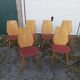 6 vintage Baumann chairs by Max Bill 50s