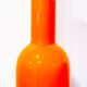 Vase en verre orange par Holmegaard, années 60
