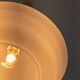 Suspension lamp "derby" in triplex opal glass – karel volf, osvě