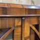 English Chippendale walnut display cabinet from the 1930s