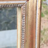 Old little gilded mirror