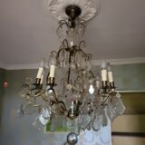 Chandelier with tassels 8 bulbs