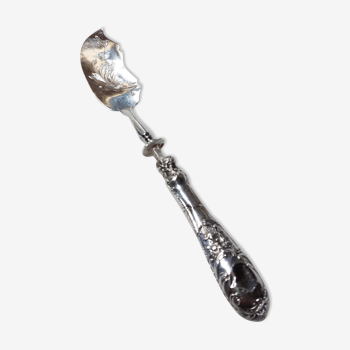 Pelle à poisson en argent fourré, antique français