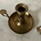 Brass bougeoir