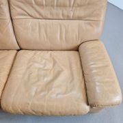 Vintage Leather DS 66 2-Seater Sofa by Carl Larsson for de Sede, 1970s