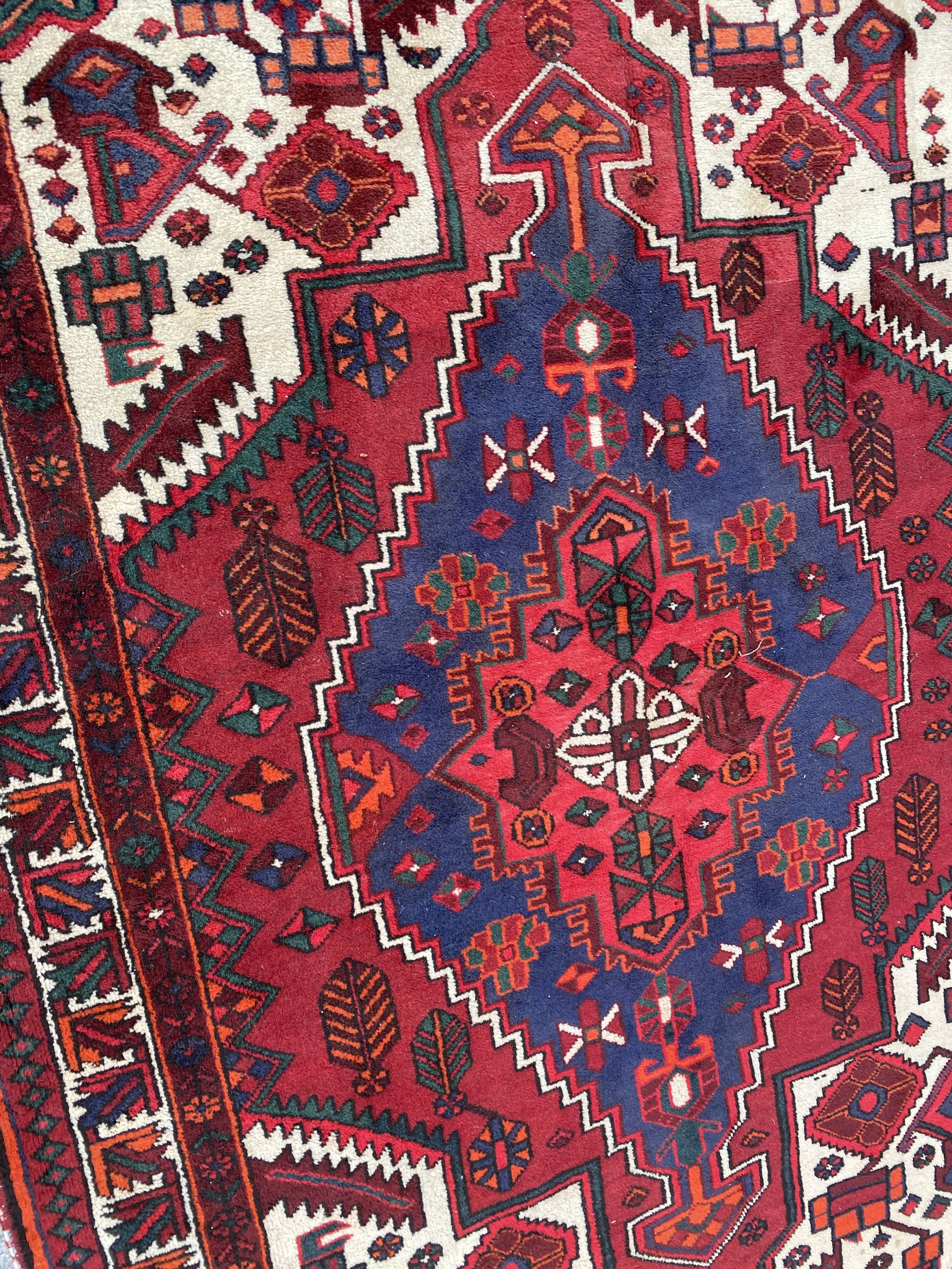 Nice ancient Persian carpet Hamadan 160x218 cm